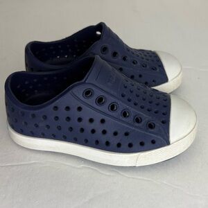 Native Shoes Kids Navy Slip-On Sneakers
